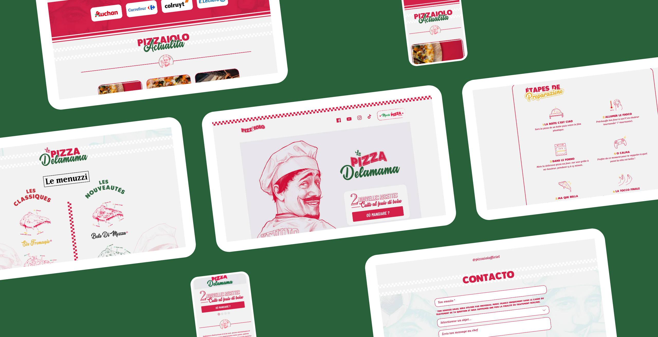 Idizbox - Mister V : Pizzaiolo La Pizza Delamama